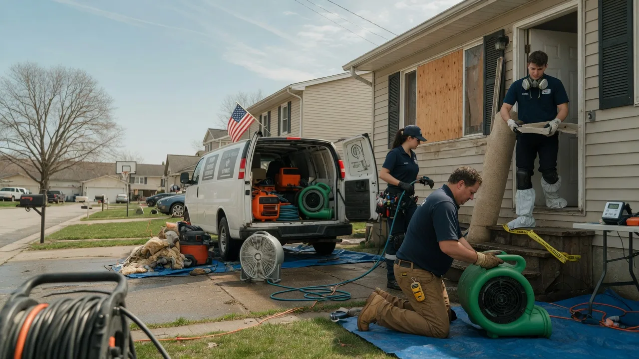 Water Damage Restoration in Herrin, IL near me